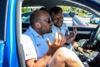 Vienas pajėgiausių šalies dviratininkų T. Vaitkus debiutavo ralyje